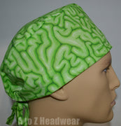 Brains Lime Green