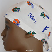 Florida Gators White Blue Font