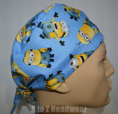 Minions Tossed on Blue